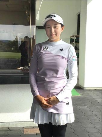 　４年ぶりの国内ツアー出場で初日６８位の三浦桃香
