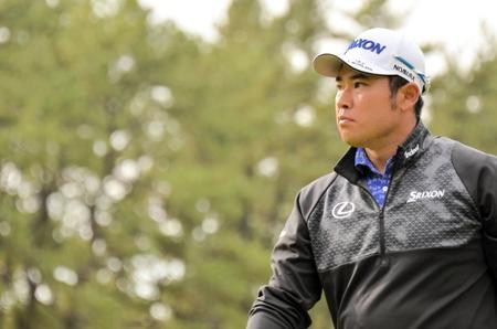 　快調にスコアを伸ばした松山