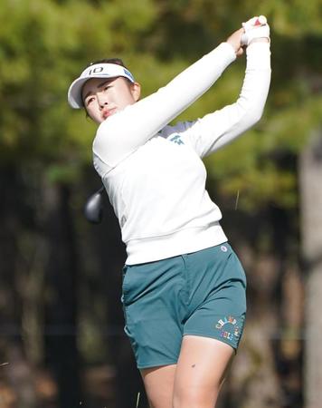 山下美夢有は2日連続の69で2位に浮上「昨日より安定していた」 ショット復調で初日より満足感