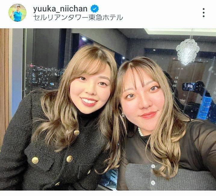 　仁井優花のインスタグラム（＠ｙｕｕｋａ＿ｎｉｉｃｈａｎ）より