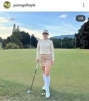 　河本結のインスタグラム＠ｙｕｉｎｏｇｏｌｆｓｔｙｌｅより
