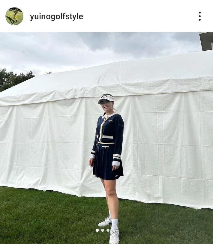 　河本結のインスタグラム＠ｙｕｉｎｏｇｏｌｆｓｔｙｌｅより