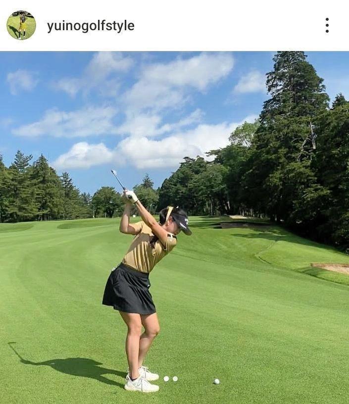 　河本結のインスタグラム＠ｙｕｉｎｏｇｏｌｆｓｔｙｌｅより