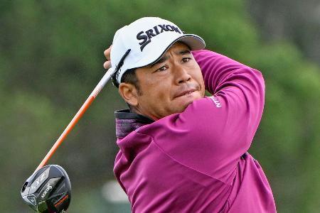 　第１ラウンド、６アンダーで４位の松山英樹＝トーリーパインズＧＣ（共同）