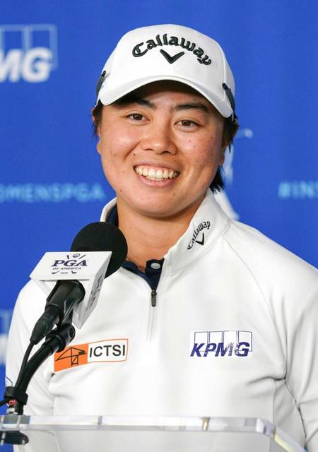 笹生優花 メジャー3勝目へ「今週もチャンスを」全米女子プロ選手権へ  