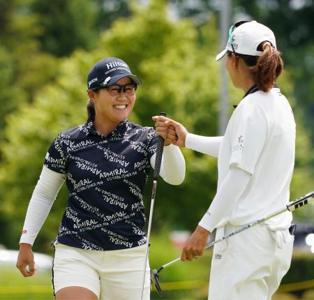 畑岡奈紗組、西郷真央組は１０位　米女子ゴルフ、ダウ選手権第３日