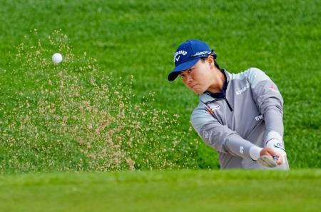 米ゴルフ、西郷真央が８位浮上　ＢＭＷ女子選手権第３日