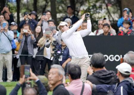 石川遼　会心イーグル　記念球は“投げ直し”「ギャラリーまで１８ヤードだと」踏ん張った６８