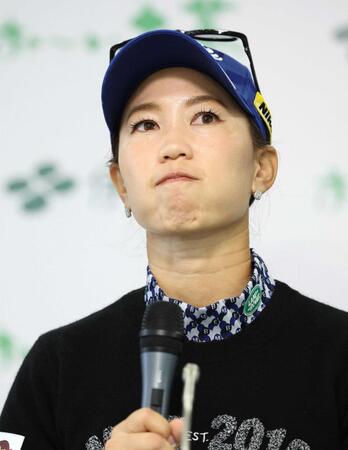 上田桃子「次のステップに行く時期」ツアー撤退発表後初会見　今後は未定もすっきりした表情「ゴルフで学んだこと生かす」