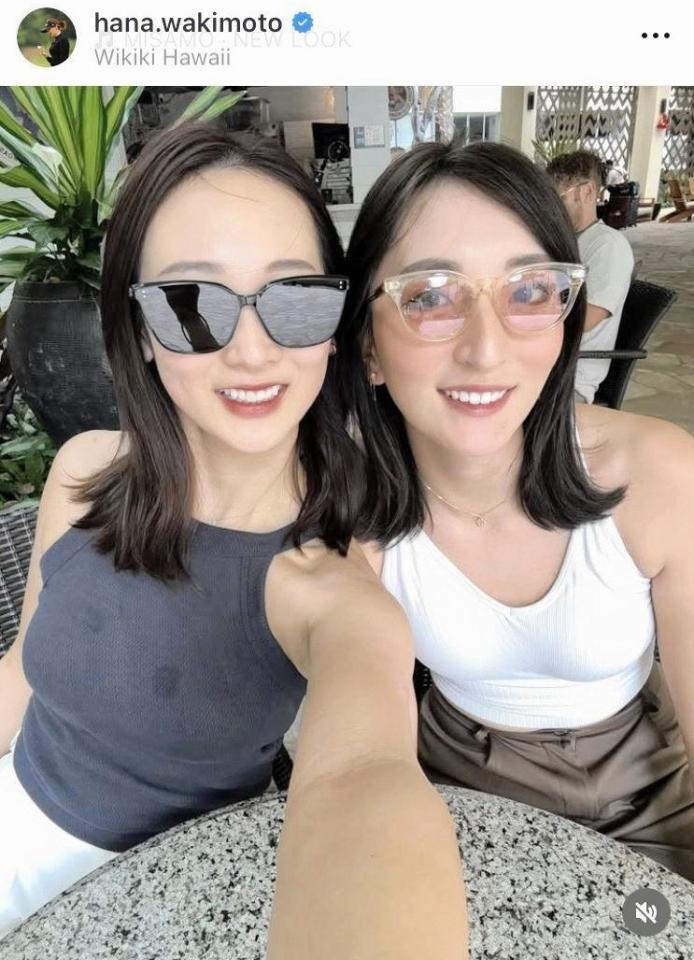 　脇元華のインスタグラム（＠ｈａｎａ．ｗａｋｉｍｏｔｏ）から
