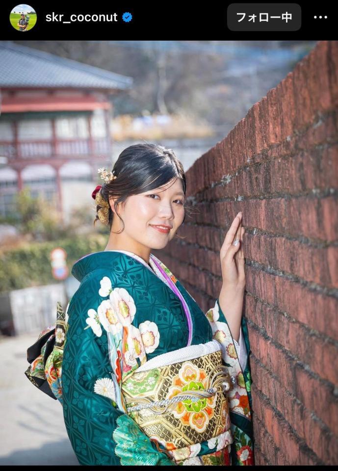 　桜井心那インスタグラム（ｓｋｒ＿ｃｏｃｏｎｕｔ）より