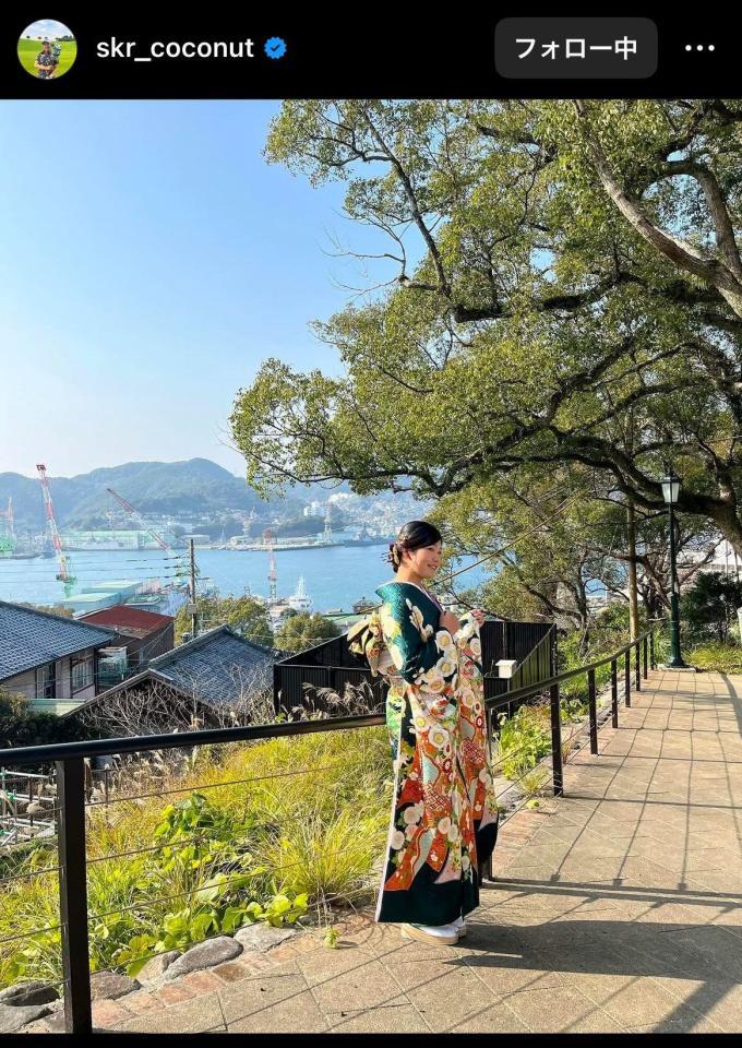 　桜井心那インスタグラム（ｓｋｒ＿ｃｏｃｏｎｕｔ）より