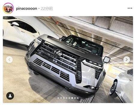 　渋野日向子のインスタグラム（ｐｉｎａｃｏｏｏｏｎ）より