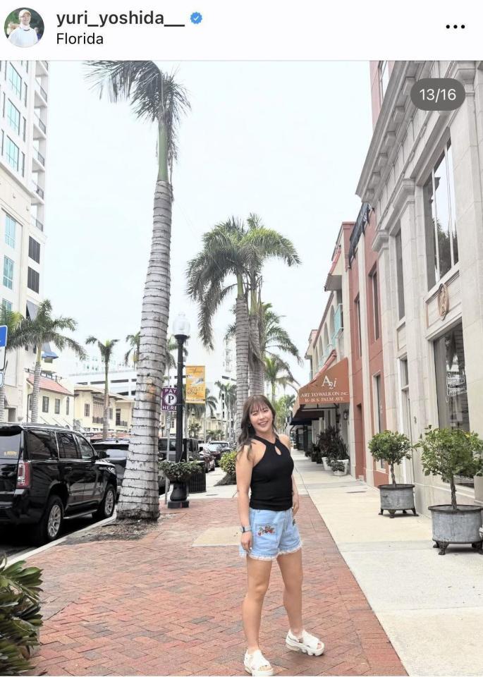 　吉田優利のインスタグラム＠ｙｕｒｉ＿ｙｏｓｈｉｄａより