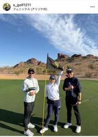 佐久間朱莉インスタグラム（ｓ＿ｇｏｌｆ１２１１）より