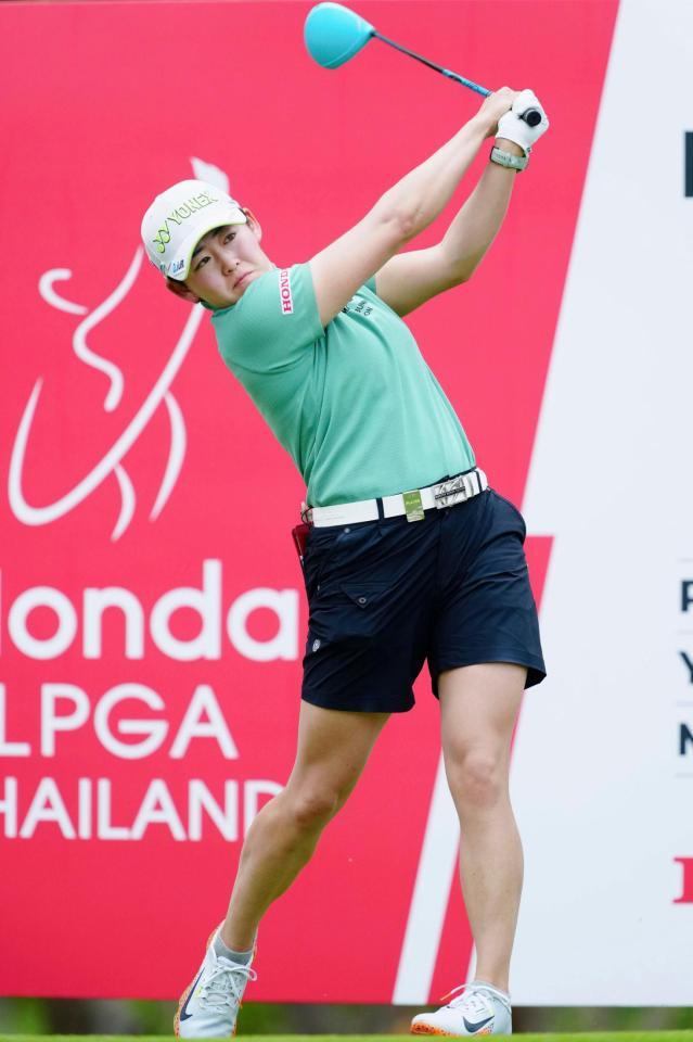 第１ラウンド、10アンダーで単独首位の岩井明愛＝サイアムＣＣ（共同）