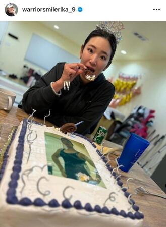 　原英莉花インスタグラム（ｗａｒｒｉｏｒｓｍｉｌｅｒｉｋａ＿９）より