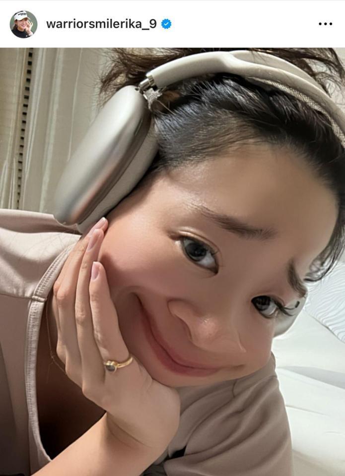 　原英莉花インスタグラム（ｗａｒｒｉｏｒｓｍｉｌｅｒｉｋａ＿９）より