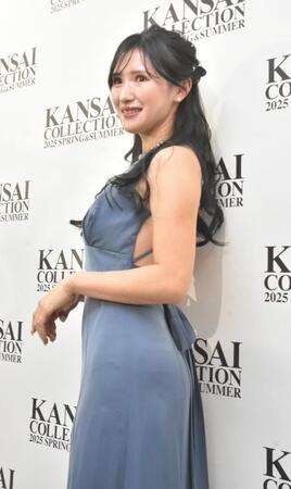 　関西コレクションに登場した臼井麗香
