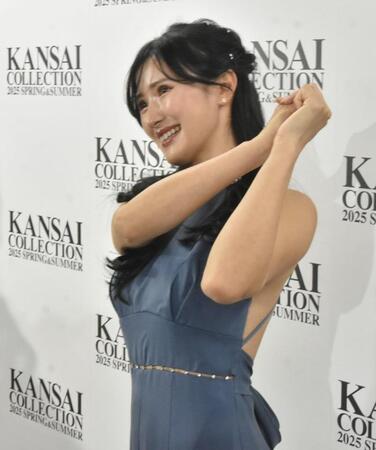 【写真】ランウェイに立った美貌の女子ゴルファー「ちょっと恥ずかしい」も立った理由
