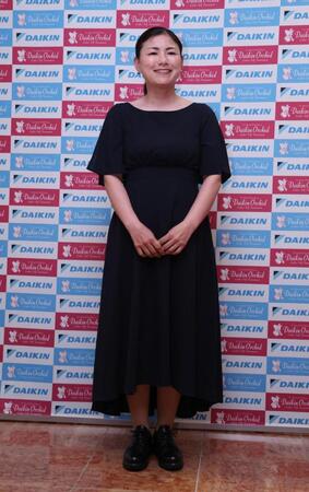 　横峯さくら（撮影・金田祐二）