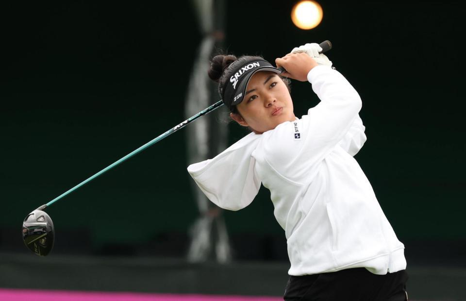 　予選を突破したアマの吉崎マーナ（撮影・金田祐二）