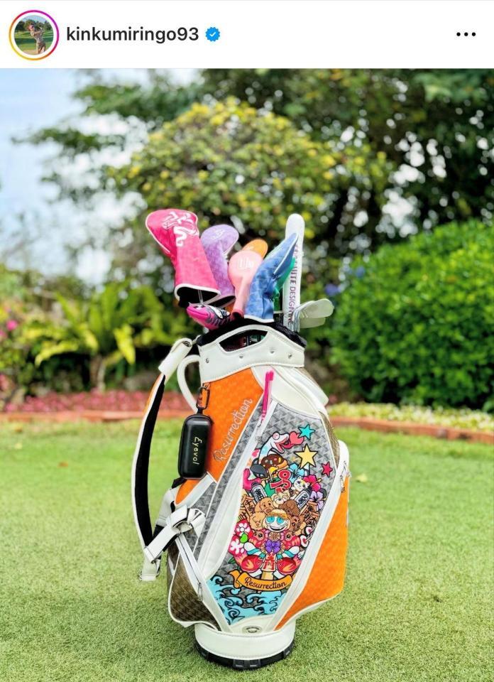 　金田久美子インスタグラム（ｋｉｎｋｕｍｉｒｉｎｇｏ９３）より