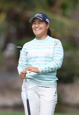 畑岡奈紗　首位浮上　米７勝目見えた　１２番から圧巻４連続バーディー