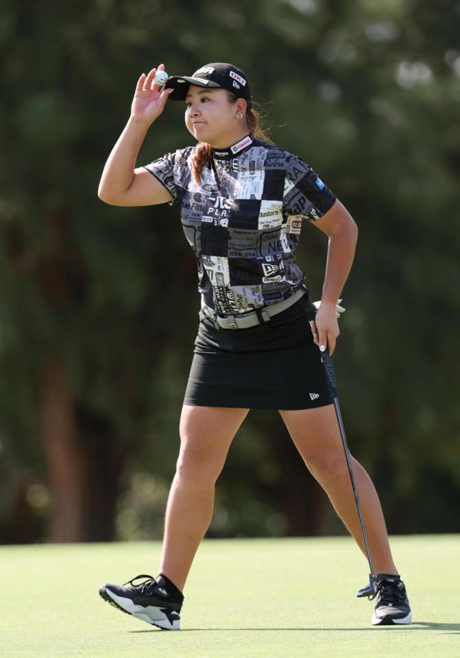 　好調の小林夢果（撮影・金田祐二）