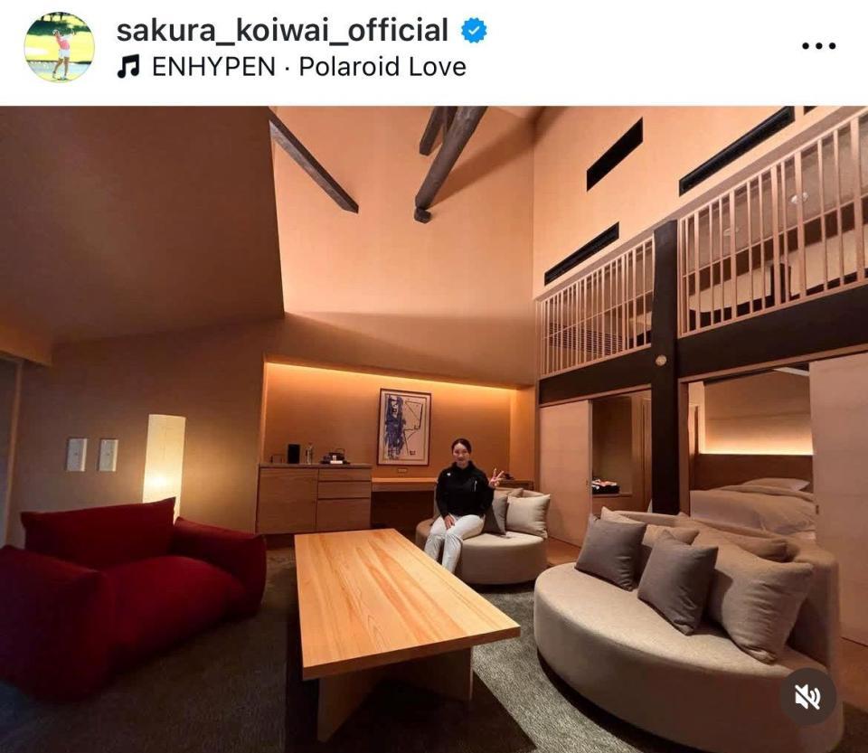 小祝さくらインスタグラム（ｓａｋｕｒａ＿ｋｏｉｗａｉ＿ｏｆｆｉｃｉａｌ）より