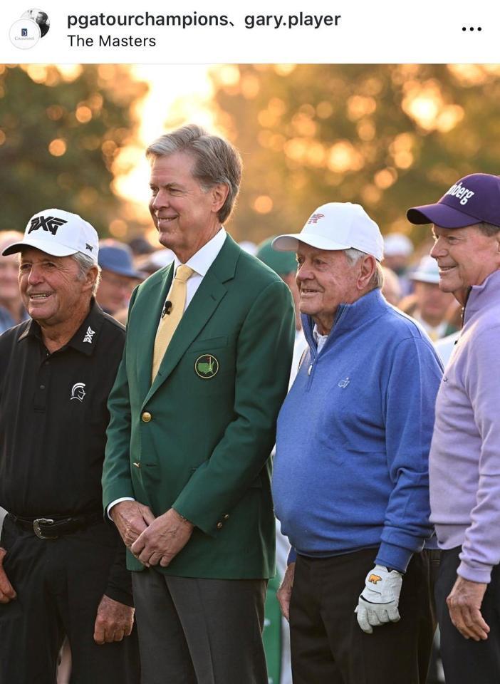 　ＰＧＡチャンピオンズのインスタグラム（ｐｇａｔｏｕｒｃｈａｍｐｉｏｎｓ）より