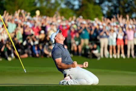 　最終ラウンド、プレーオフを制し、優勝を決めたロリー・マキロイ（共同）