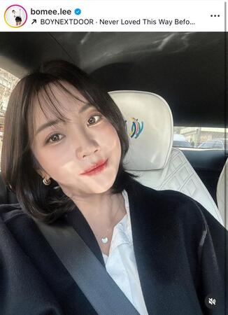イ・ボミのインスタグラム（ｂｏｍｅｅ．ｌｅｅ）より