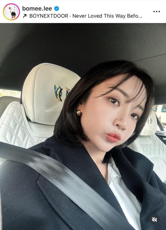 イ・ボミのインスタグラム（ｂｏｍｅｅ．ｌｅｅ）より