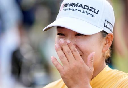 西郷、師匠のジャンボ尾崎に感謝　「帰国したら報告を」