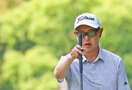 ５７歳ベテラン・谷口徹健在「必死で必死で、必死やった」　６９で２差６位発進