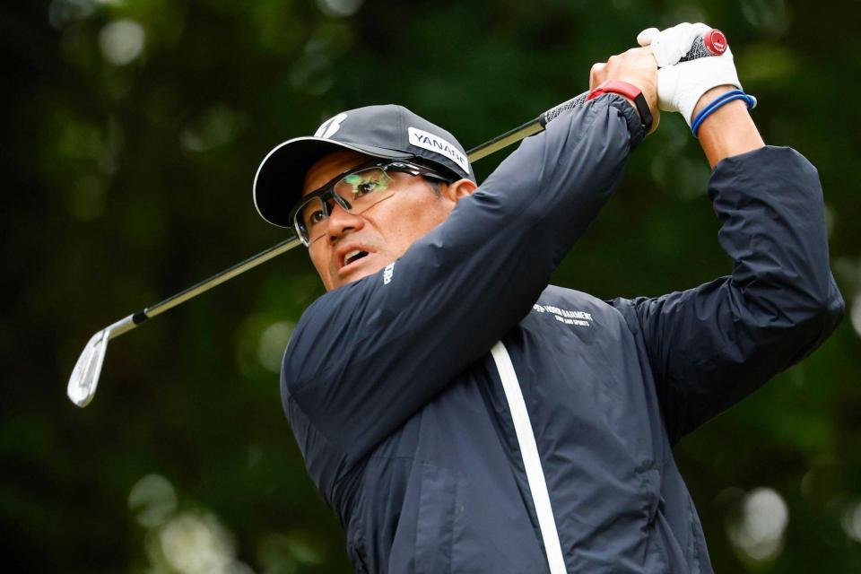 　通算２アンダーで暫定４位の宮里優作