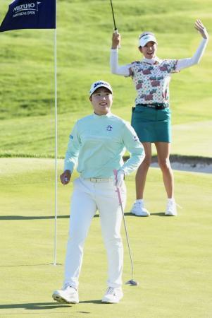 米女子ゴルフ、竹田が７位に浮上　みずほアメリカズ第３日