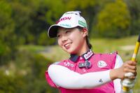 　ツアー初優勝の期待がかかる菅楓華