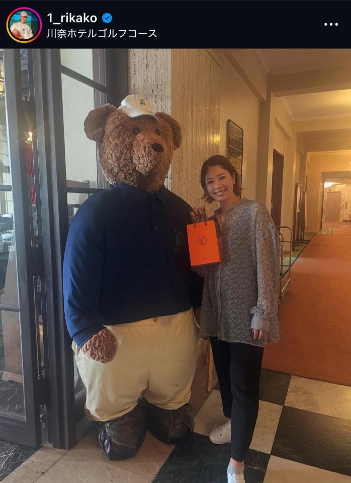 　森田理香子インスタグラム（１＿ｒｉｋａｋｏ）より