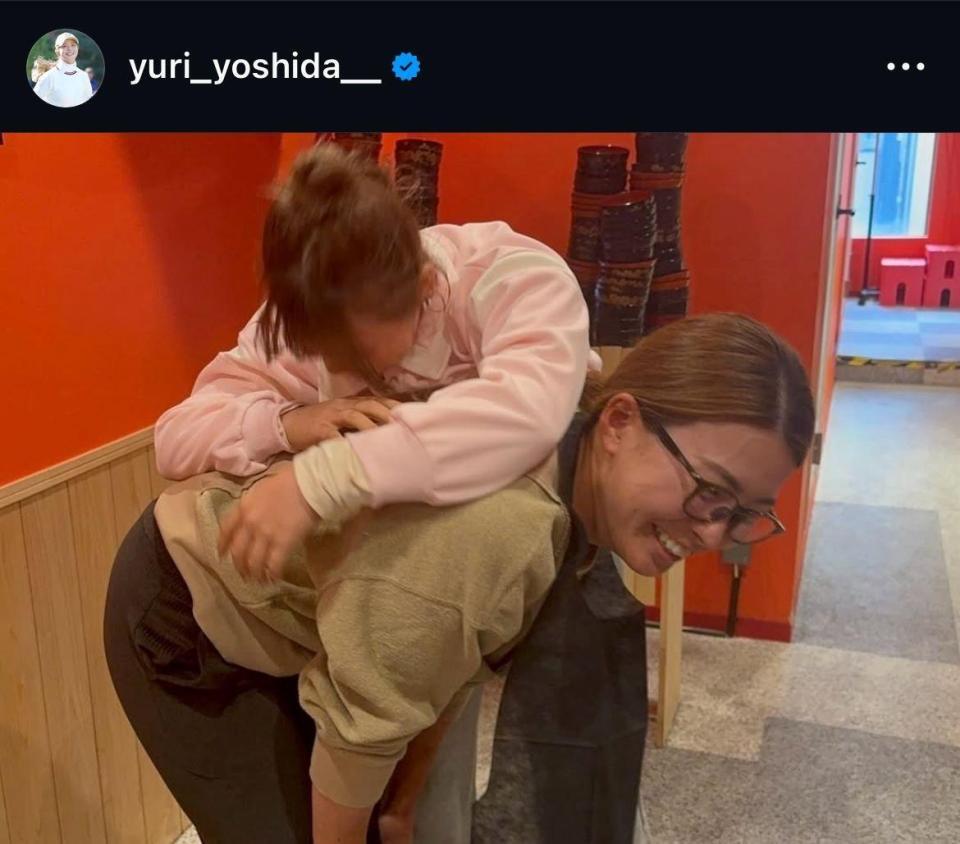 　吉田優利インスタグラム（ｙｕｒｉ＿ｙｏｓｈｉｄａ＿＿）より