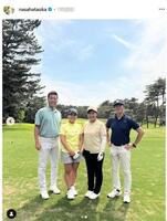 　畑岡奈紗のインスタグラム（ｎａｓａｈａｔａｏｋａ）より