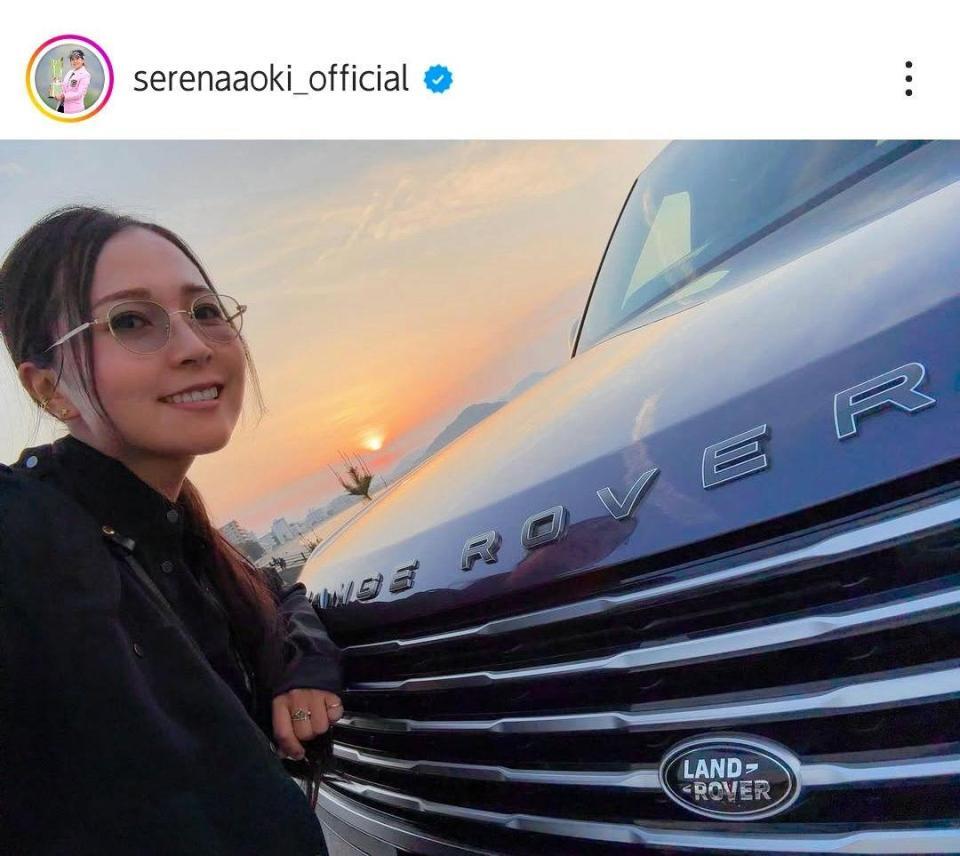 　青木瀬令奈のインスタグラム（ｓｅｒｅｎａａｏｋｉ＿ｏｆｆｉｃｉａｌ）より 