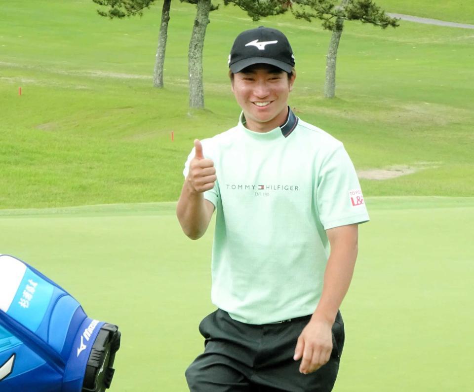 　全米オープン出場を決めた杉浦悠太