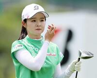 　プロアマ戦に出場した川崎春花