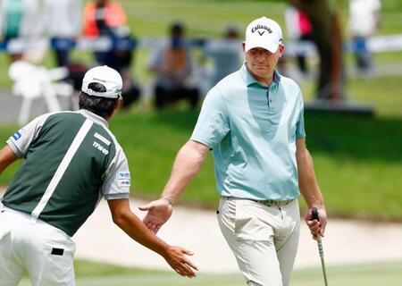 ノリス 驚異の11バーディーで9位から単独首位浮上 ジャンボ尾崎の大会記録に並び「彼の功績は偉大。すごくうれしい」