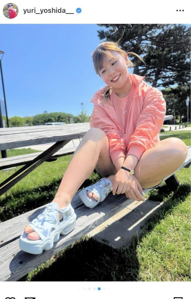 　吉田優利のインスタグラム＠ｙｕｒｉ＿ｙｏｓｈｉｄａ＿＿より