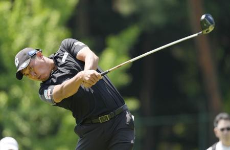 　第３日、通算６アンダーで首位の堀川未来夢＝宍戸ヒルズＣＣ