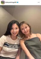 金田久美子インスタグラム（ｋｉｎｋｕｍｉｒｉｎｇｏ９３）より