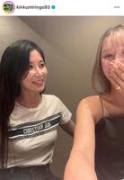 金田久美子インスタグラム（ｋｉｎｋｕｍｉｒｉｎｇｏ９３）より